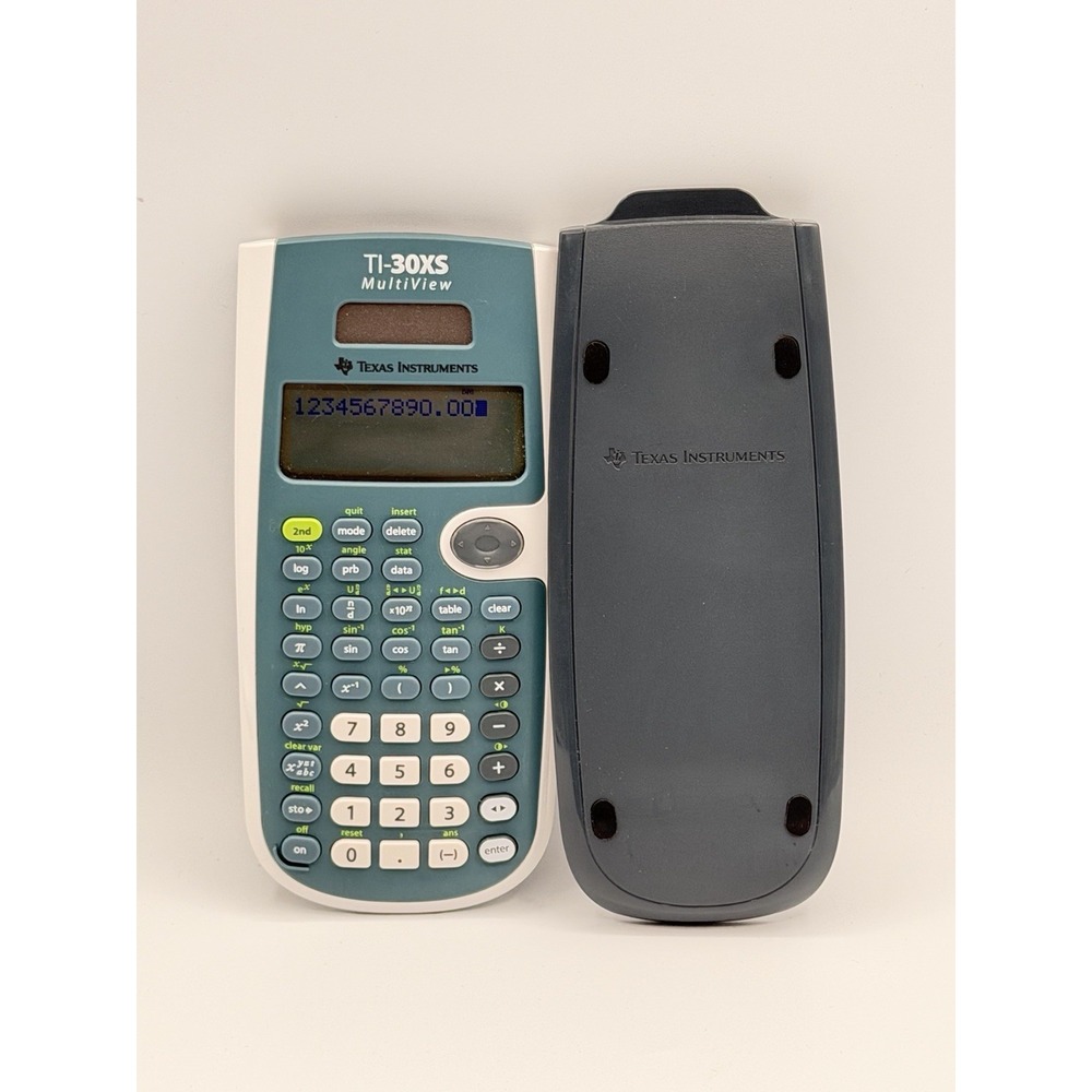 Texas Instruments TI-30XS MultiView Scientific Calculator with Slide Cover Works